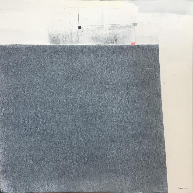 Painting Plan en bleu composite by Reymann Daniel | Painting Abstract Minimalist Acrylic