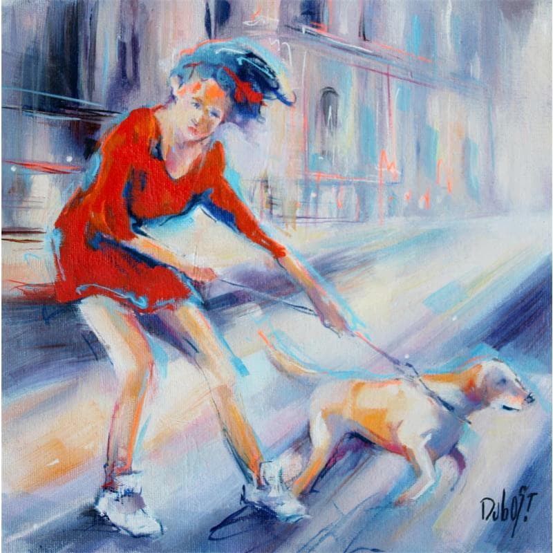 Pintura Education por Dubost | Pintura Figurativo Life style Animales Aceite