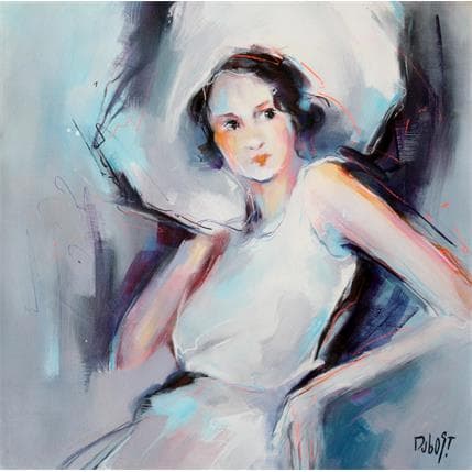 Peinture Emilienne par Dubost | Tableau Figuratif Huile Portraits