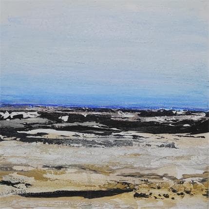 Peinture Marée Basse 2 par Rocco Sophie | Tableau Art Singulier Acrylique, Huile Marine, Paysages