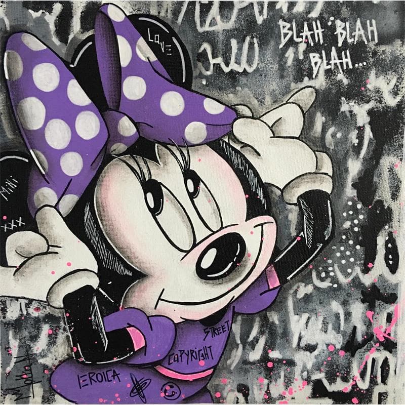 Painting Miny by Molla Nathalie  | Painting Figurative Oil