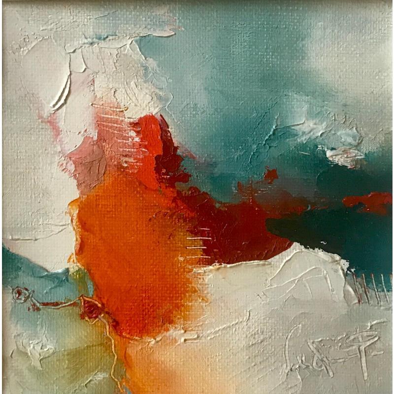 Gemälde Lentement je m'en allais von Dumontier Nathalie | Gemälde Öl