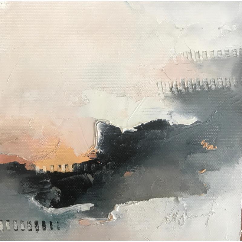 Peinture Je regardais le vent par Dumontier Nathalie | Tableau Figuratif Huile