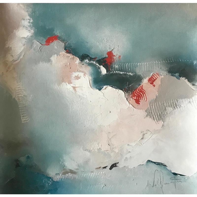 Pintura Quand le ciel tonne por Dumontier Nathalie | Pintura Figurativo Retrato Iconos pop Aceite