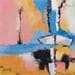 Peinture La barque blanche par Menant Alain | Tableau Acrylique