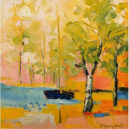 Gemälde Sous les bois von Menant Alain | Gemälde