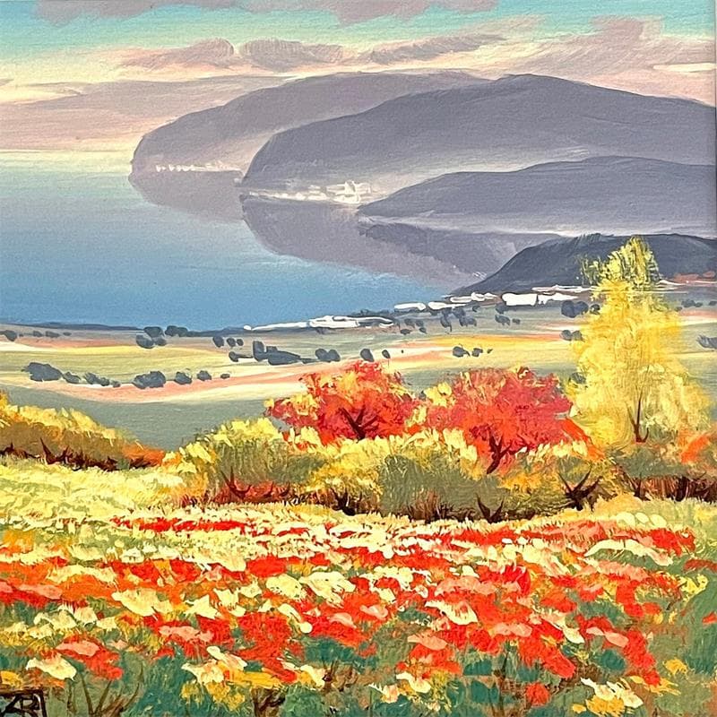 Peinture Fresh breeze par Requena Elena | Tableau Figuratif Huile