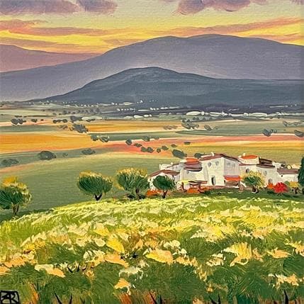 Peinture The joy of valley par Requena Elena | Tableau Figuratif Huile Icones Pop