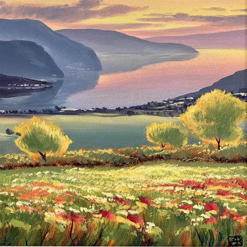 Peinture Soft breeze III par Requena Elena | Tableau Figuratif Portraits Icones Pop Huile