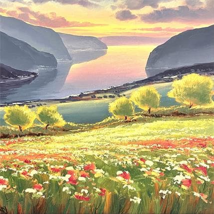 Peinture Soft breeze par Requena Elena | Tableau  Huile