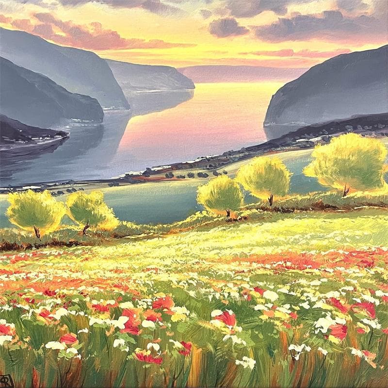 Gemälde Soft breeze von Requena Elena | Gemälde Öl