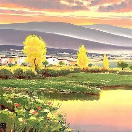 Peinture Peaceful afternoon II par Requena Elena | Tableau  Huile