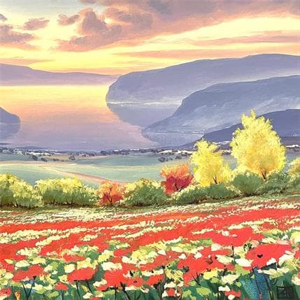 Peinture Poppies par Requena Elena | Tableau  Huile