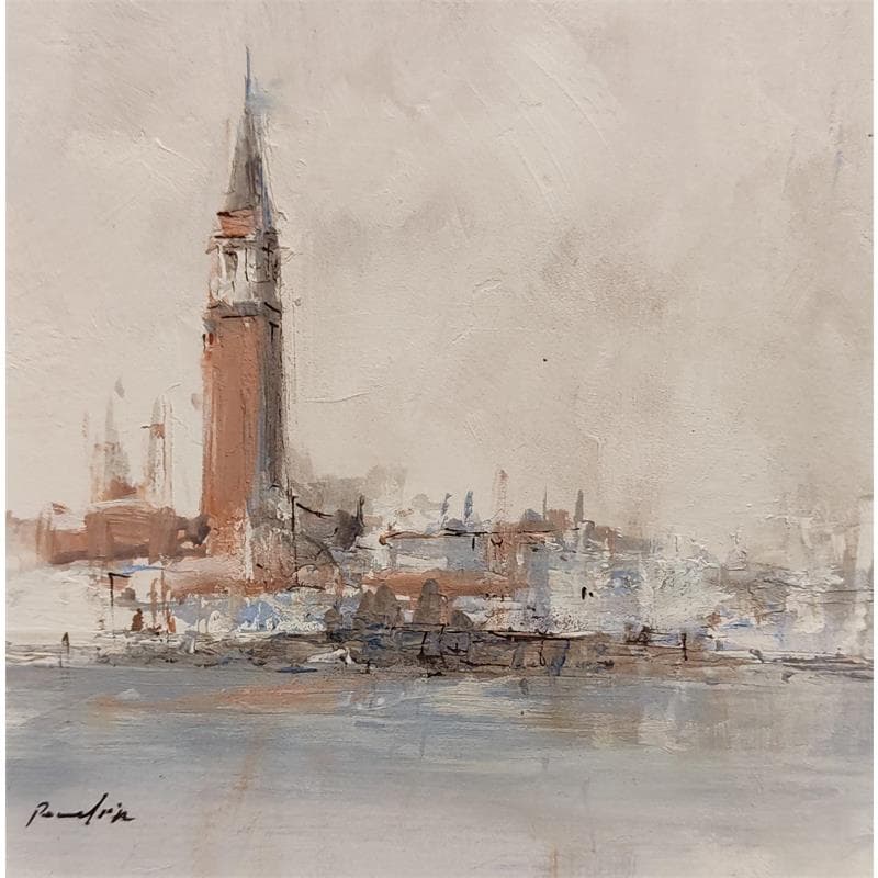 Peinture Splendida Venezia par Poumelin Richard | Tableau Figuratif Urbain Huile Acrylique
