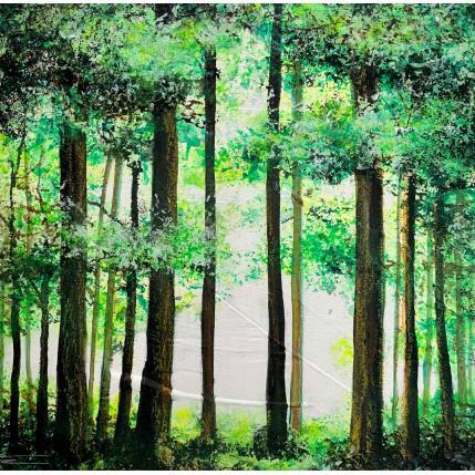 Gemälde Palais d'azur von Locoge Alice | Gemälde Acryl