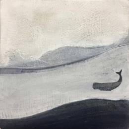 Peinture superaria par Roma Gaia | Tableau Figuratif Sable Animaux, Minimaliste