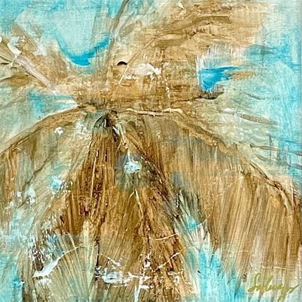 Peinture Palms 6 par Solveiga | Tableau Figuratif Acrylique Nature, Paysages