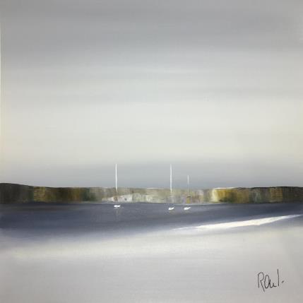 Peinture Horizon marin 33 par Roussel Marie-Ange et Fanny | Tableau Huile