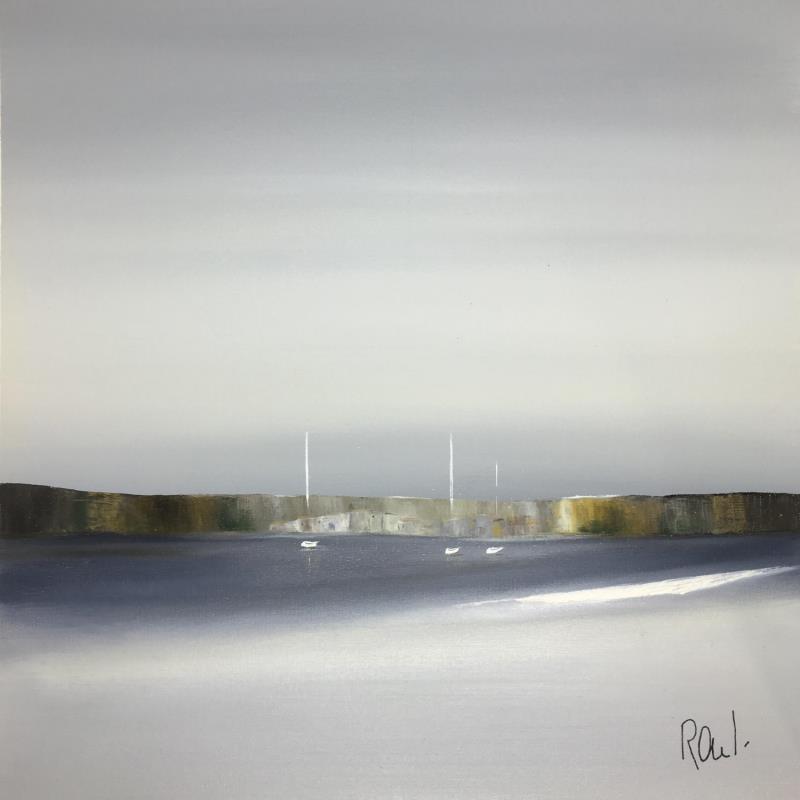 Painting Horizon marin 33 by Roussel Marie-Ange et Fanny | Painting Oil