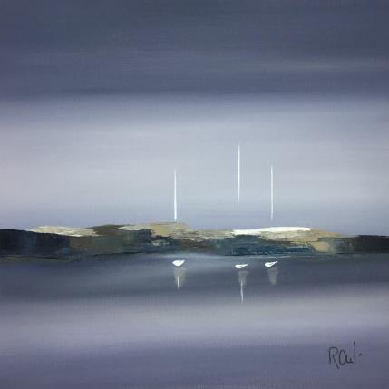 Peinture Évasion 33 par Roussel Marie-Ange et Fanny | Tableau Huile