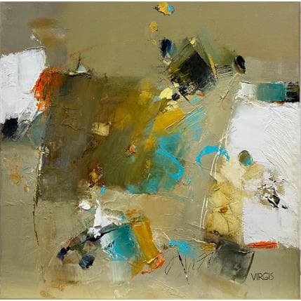 Peinture On the other side par Virgis | Tableau Abstrait Huile