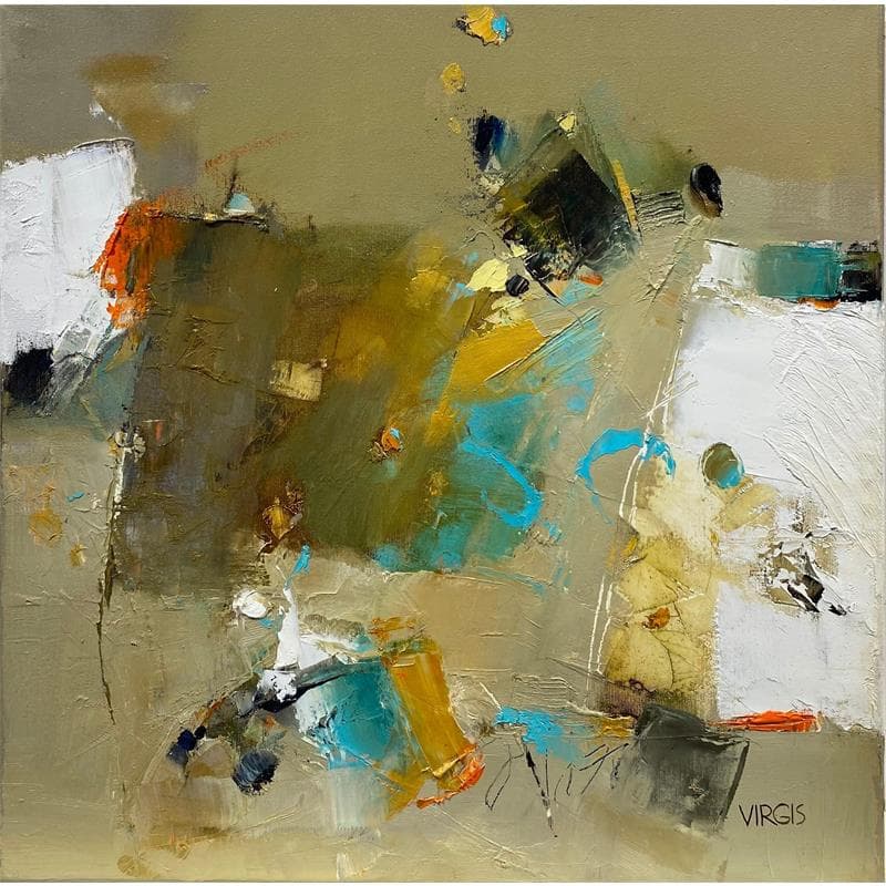 Painting On the other side by Virgis | Painting Oil