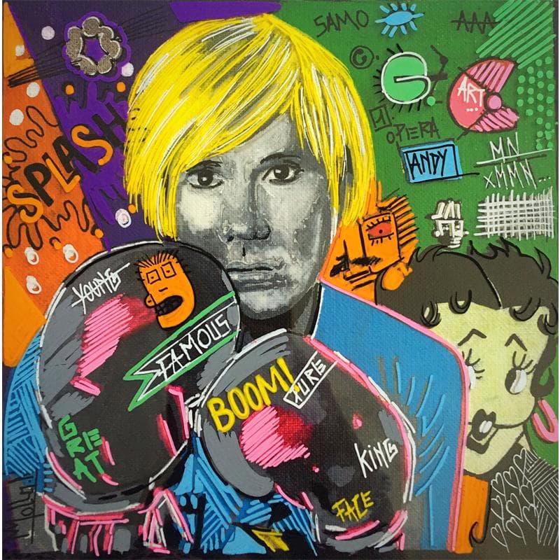 Painting Andy by Molla Nathalie  | Painting