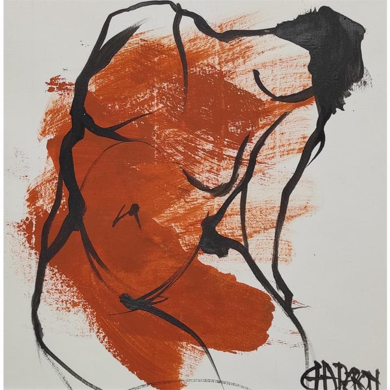 Gemälde Liberté 1 von Chaperon Martine | Gemälde Figurativ Akt Acryl