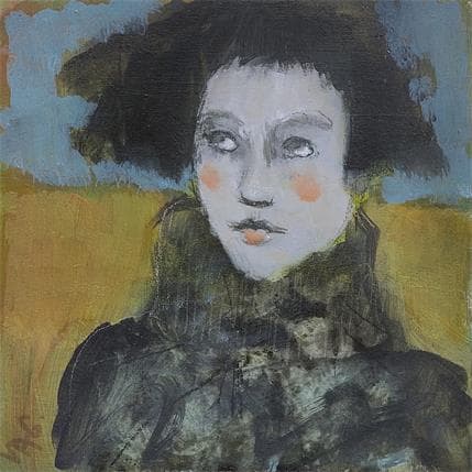 Painting Sortie nocturne by VAG | Painting Figurative Acrylic Portrait