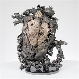 Sculpture la montagne yogi 42-21 par Buil Philippe | Sculpture  Bronze