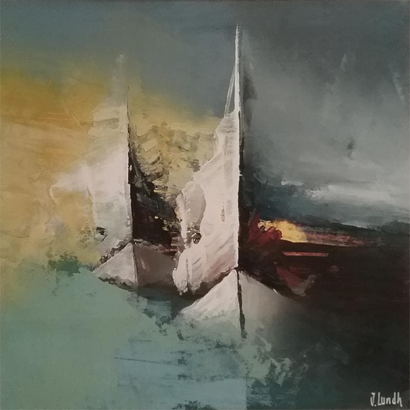 Peinture Togetherness par Lundh Jonas | Tableau Figuratif Marine Acrylique