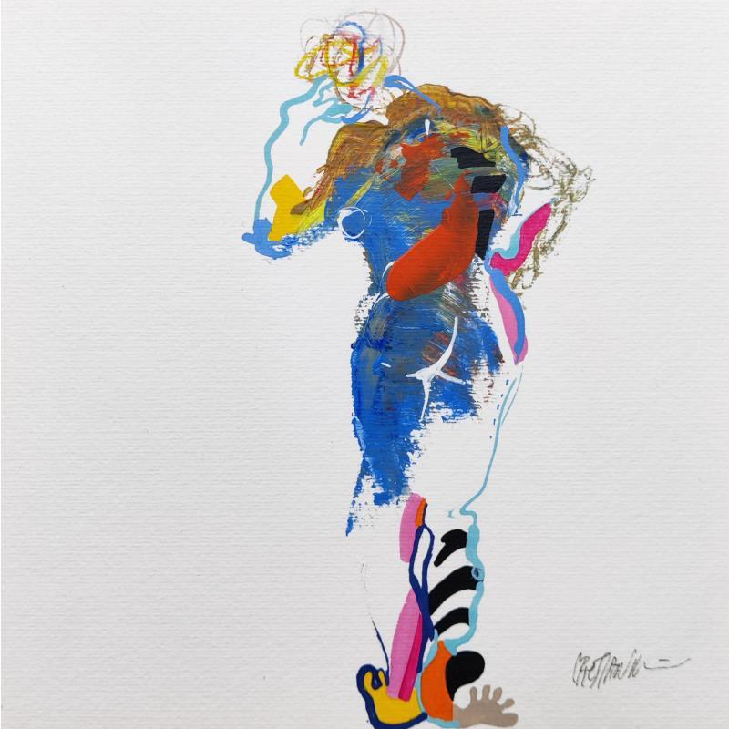 Gemälde 5617 von Cressanne | Gemälde Acryl