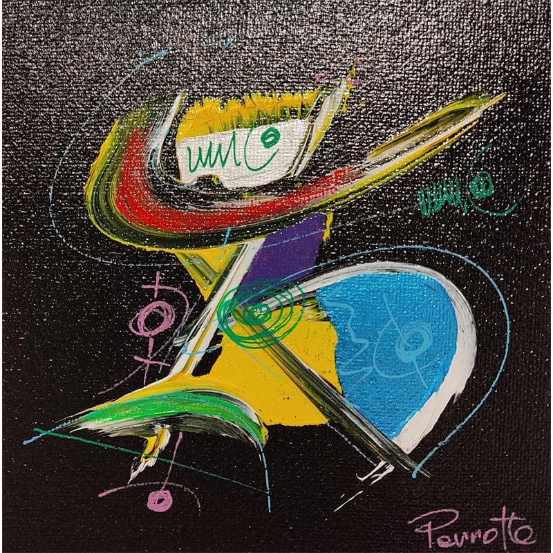 Painting Mic by Perrotte | Painting Abstract Minimalist Acrylic