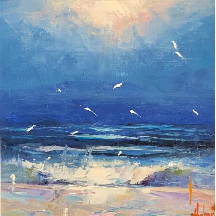 Peinture Ambiance marine par Hébert Franck | Tableau Figuratif Huile