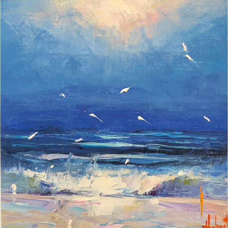 Peinture Ambiance marine par Hébert Franck | Tableau Figuratif Huile