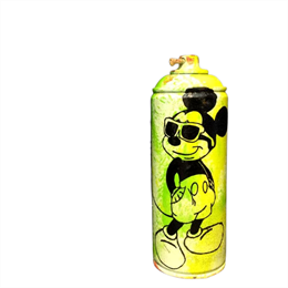 Sculpture Mickey par Kikayou | Sculpture Recyclage Objets détournés icones Pop