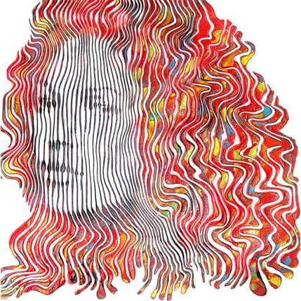 Painting Un charme divin by Schroeder Virginie | Painting Acrylic