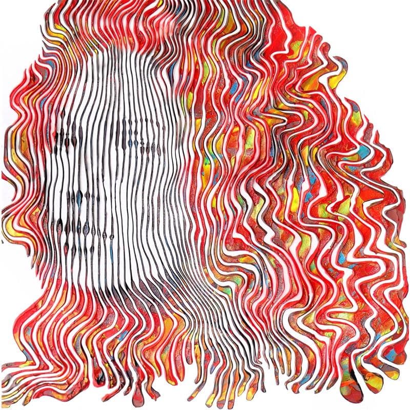 Painting Un charme divin by Schroeder Virginie | Painting Acrylic