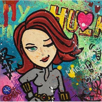 Peinture Black Wiwi par Miller Jen  | Tableau Street Art icones Pop