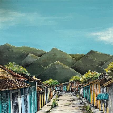 Painting La plaine de Vinales Cuba by Touras Sophie-Kim | Painting Figurative Landscapes