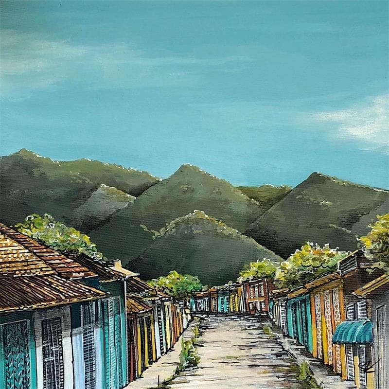 Painting La plaine de Vinales Cuba by Touras Sophie-Kim  | Painting Figurative Landscapes