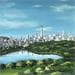 Painting Central Park by Touras Sophie-Kim  | Painting Figurative Urban