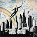 Peinture We believe, we can fly par Di Vicino Gaudio Alessandro | Tableau Acrylique