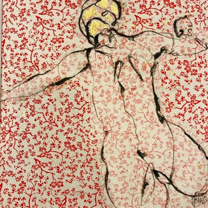 Painting La vie en fleurs 11 by Labarussias | Painting  Gluing