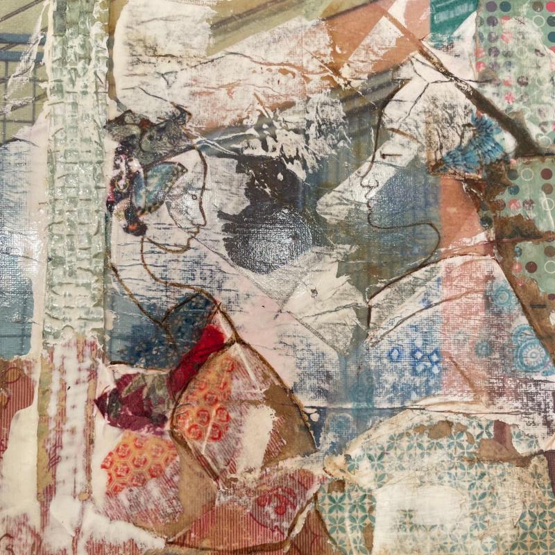 Peinture Ineffable 2016 par Sablyne | Tableau Art Singulier Portraits Acrylique