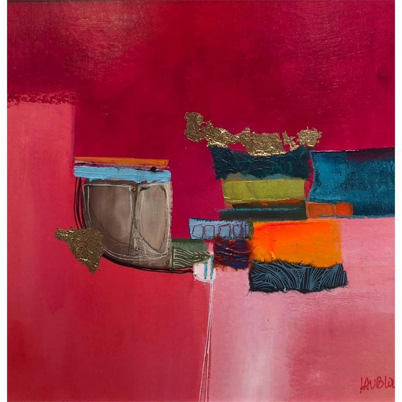 Painting ST21-1130 by Lau Blou | Painting Abstract Minimalist Acrylic