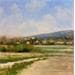 Painting Vers Cucuron by Giroud Pascal | Painting Figurative Landscapes Oil