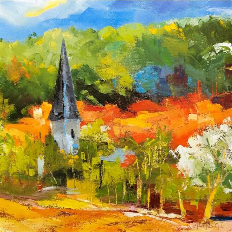 Peinture Troyes en Provence ? par Menant Alain | Tableau Figuratif Paysages Huile Acrylique