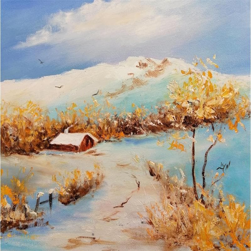 Painting Grand revard by Lyn | Painting Figurative Landscapes Oil