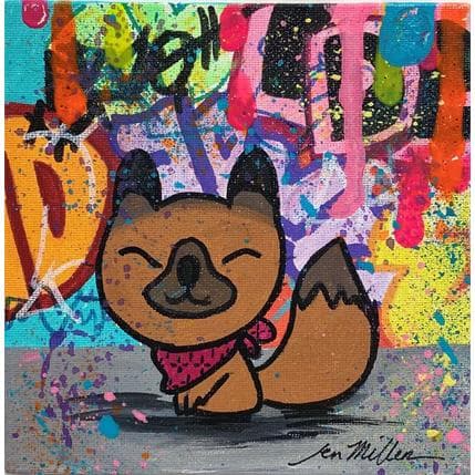 Painting Foxy by Miller Jen | Painting Street art Pop icons